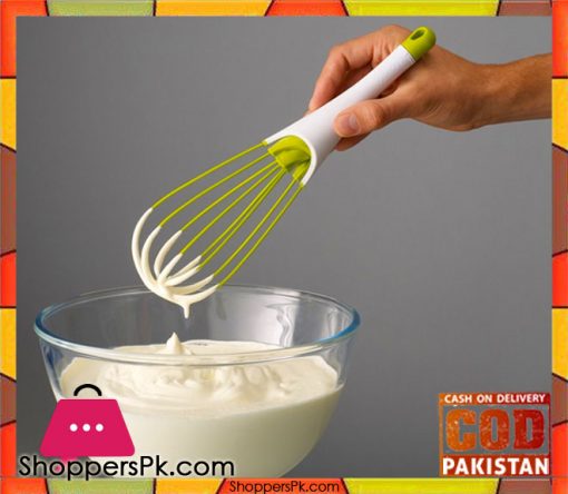 2-in-1 silicone whisk