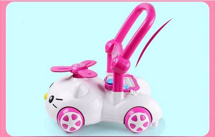 A+B Kitty Sit To Stand Baby Muscial Walker (Pink) 7 A+B Kitty Sit To Stand Baby Muscial Walker (Pink)