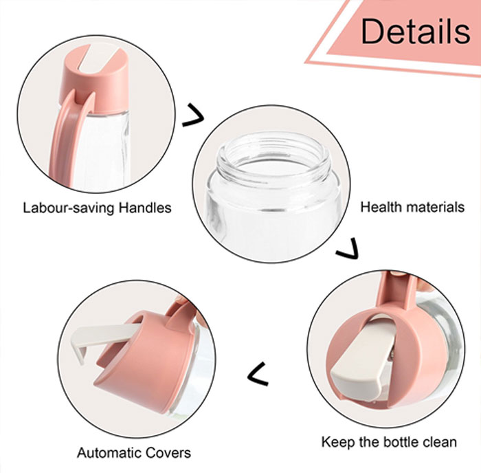 Auto Flip Oil Vinegar Bottle 500 Ml