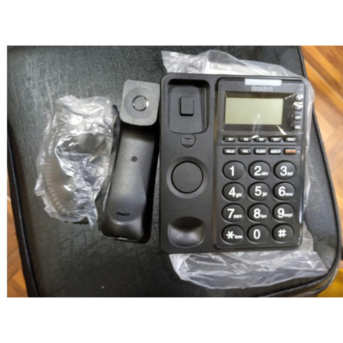 Caller ID Phone - Black - 6408