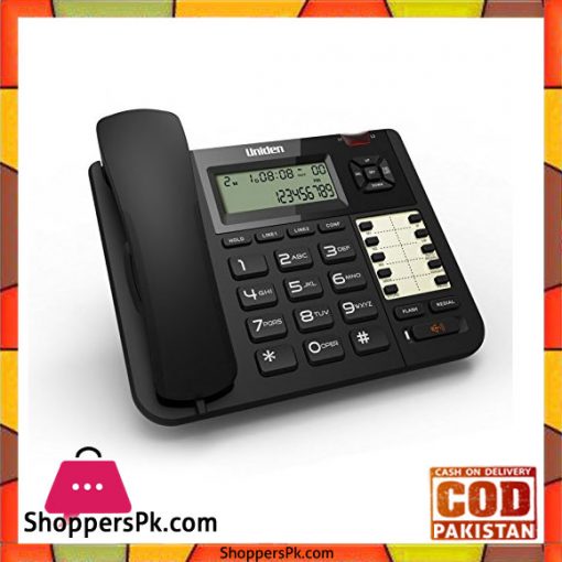 Uniden AT 8502 2 Line Corded Landline Speaker Phone