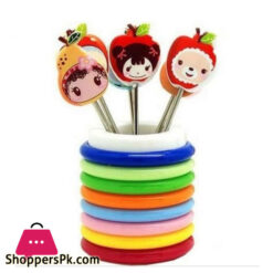 Fruit Fork Food Sticks- Multi-colors