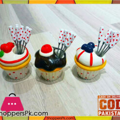 Fruite Fork Cake Shape One Pieces