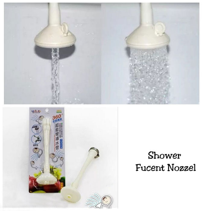 Silicone Kitchen Shower Splash Faucet Water-saving Filter Shower