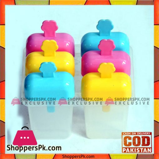 Ice Lolly 6 Pieces Mold