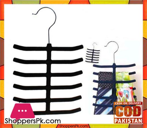 Imported Multipurpose Hanger For Closet Iron Steel Coated