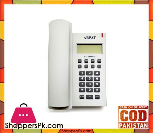 KX-T5006CID Corded Telephone Landline Phone - Multicolor
