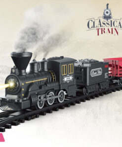 Metal Edition Smog Train Alloy Smart Classic Train For Kids - Image 2