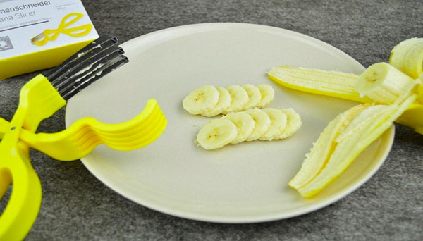 Novelty Banana Slicer And Multipurpose