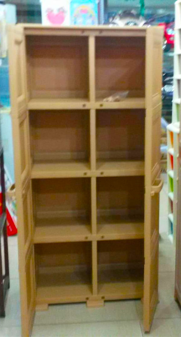 Plastic Cabinet Big 8 Shelves