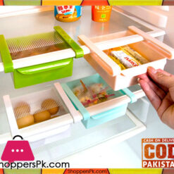 Plastic Kitchen Refrigerator Fridge Storage Rack