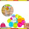 Resusable Multicolour 12 Pieces Ice Cubes
