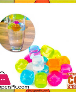 Resusable Multicolour 12 Pieces Ice Cubes