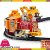 Train Set Engineering  Kids Toys Electric Smoke