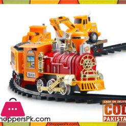 Train Set Engineering  Kids Toys Electric Smoke