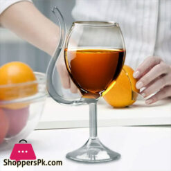 Vampire Unique Cocktail Glass with Built in Straw 300ML