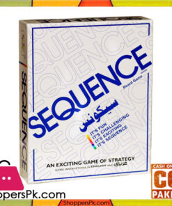 Arabic and English Version Sequence Puzzle Game For 2-12 Players 8001
