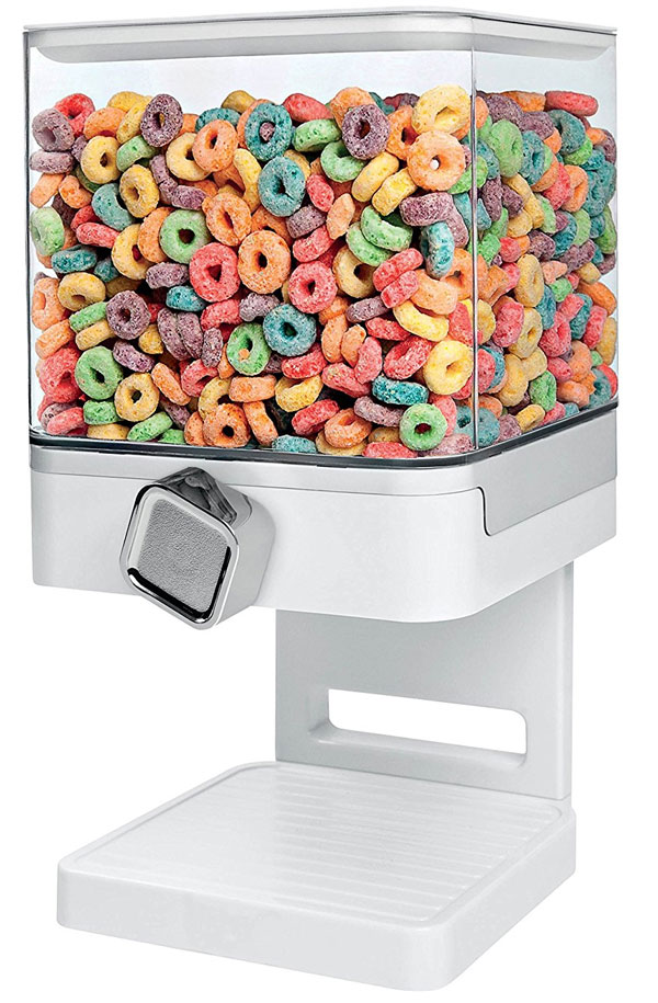 Compact Dry Food &Amp; Cereal Dispenser