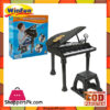 Electronic Grand Piano With Detachable Microphone