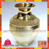 Fancy Golden Ceramic Flower Vase Bq4