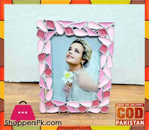 Fancy Photo Frame Small Pink