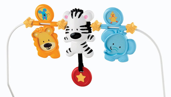 Fisher-Price Baby's Bouncer, Adorable Animals