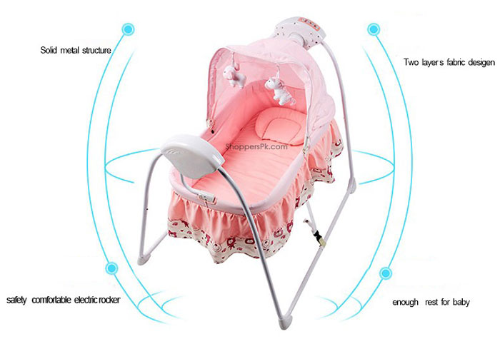 Hibob Electric Baby Swing Bed with Music BD-002