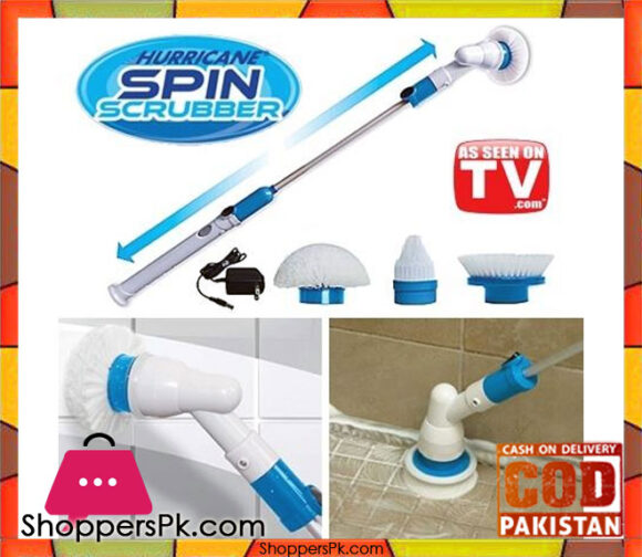 hurricane spin scrubber cordless