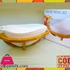 Imperial Salad Bowl Set Wooden Stand