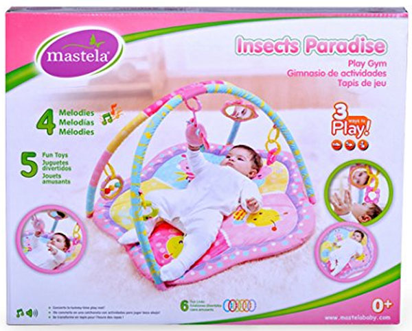 Mastela Instect Paradise Play Gym Padded Play Mat