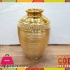 Fancy Golden Ceramic Flower Vase BQ7