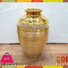 Fancy Golden Ceramic Flower Vase Bq7