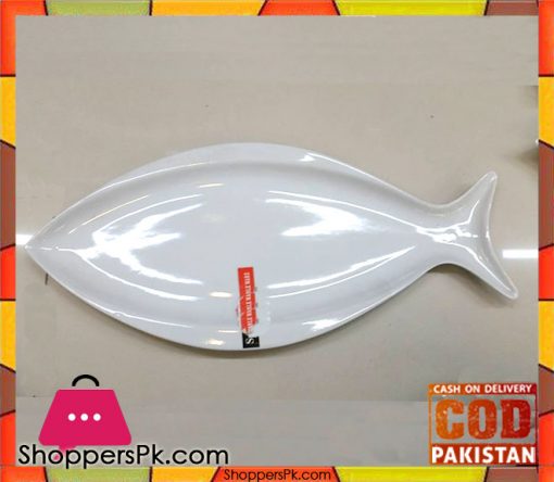 Elegant Fish Shape Ceramic Serving Dish One Pieces Large (03)