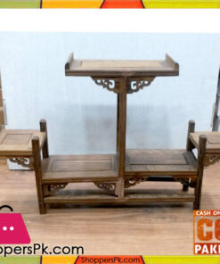 Fancy Wooden Candle Stand
