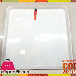 Elegant Square Shape Ceramic Serving Plate One Pieces Large