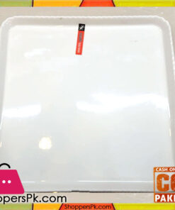 Elegant Square Shape Ceramic Serving Plate One Pieces Large