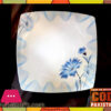 Melamine Square Rice  Plate 12 Pieces (103)
