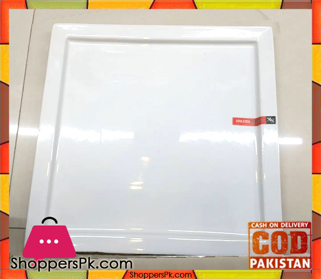 Elegant Square Shape Ceramic Serving Plate One Pieces Large (11) 3 Elegant Square Shape Ceramic Serving Plate One Pieces Large (11)