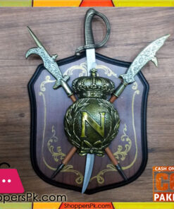 Wall Decoration Wooden Shield (101)