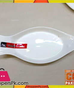 Elegant Fish Shape Ceramic Serving Dish One Pieces Medium