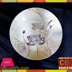 Melamine Rice Plate 12 Pieces Flower Print