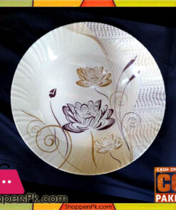 Melamine Rice Plate 12 Pieces Flower Print