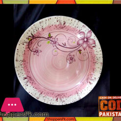 Melamine Rice Plate 12 Pieces Pink