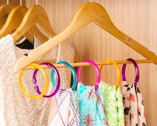 Pack Of 2 Colorful Transparent Wind Protection Loop Hook