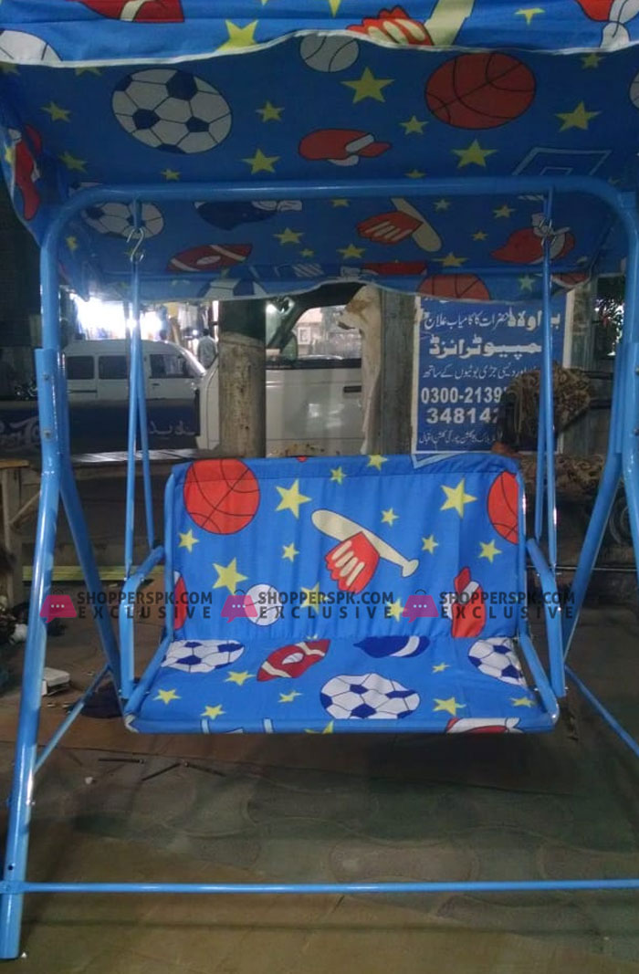 Patio Swings For Two Children Green Zt35-1 1-8 Years Kids