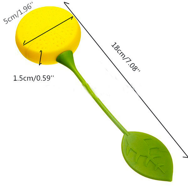Silicone Lemon Tea Strainer One Pieces