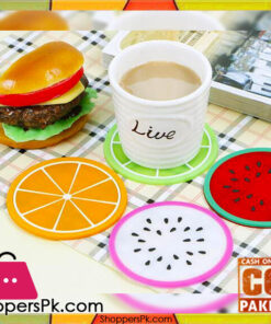 Silicone Fruits Tea Mat 6 Pieces