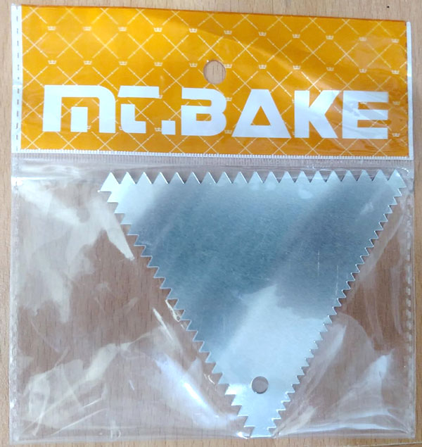 Stainless Steel Cake Decorating Comb