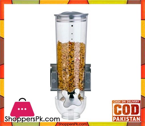 Wall Mount Single Compact Dry Food & Cereal Dispenser