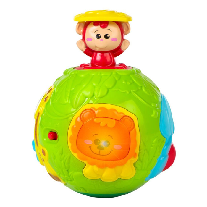 Winfun Roll N Pop Jungle Activity Ball - 0778